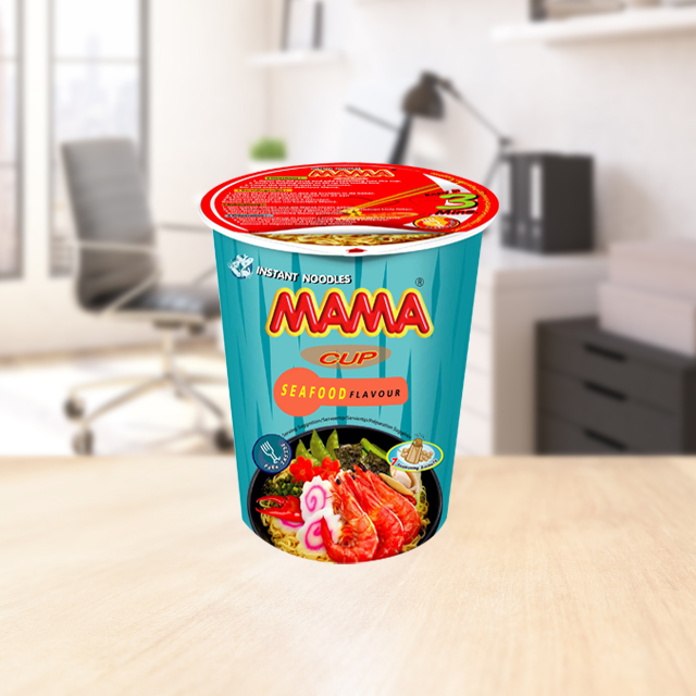 Instant Cup Noodles Seafood Flavour