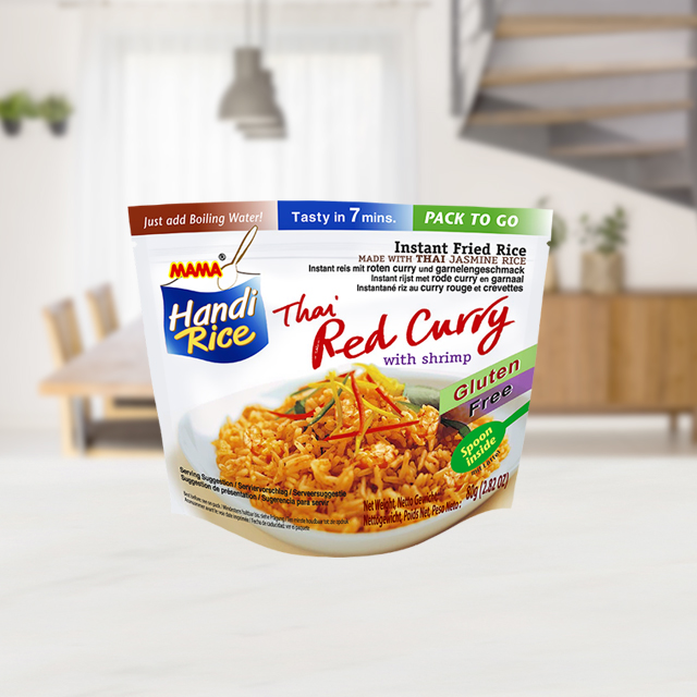 Handi Rice Instant Fried Rice Thai Red Curry With Shrimp 80G