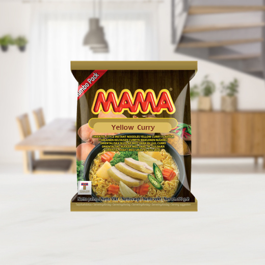 Oriental Style Instant Noodles Yellow Curry Flavour (Jumbo Pack)